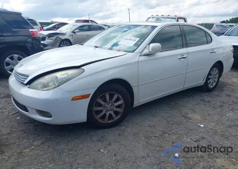 2004 Lexus Es 330 from USA, damaged, VIN JTHBA30G545036438